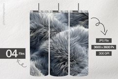 Fur Grey Digital Papers - 04 Variation Product Image 2