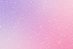 A gradient of pink, purple, and white hues and sparkles Product Image 1