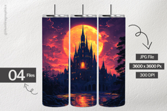 Gothic Castle Digital Papers - 04 Variations Product Image 2