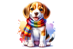 Cute Dog Clipart - PNG File Product Image 1