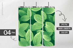 Green Leaves Digital Papers - 04 Variation Product Image 2