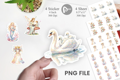Fantasy Mom Baby Creatures Sticker Product Image 1