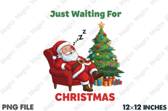 Just Waiting for Christmas Png Product Image 1