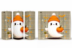 Cute Ghost Tumbler Sublimation. Ghost Halloween Tumbler Product Image 2