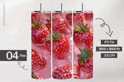 Strawberry Digital Papers - 04 Variation Product Image 2