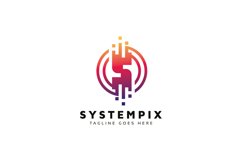 Systempix S Letter Logo Product Image 1