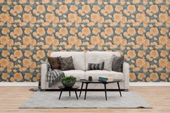Digital Paper Marigold Flower Seamless Pattern Product Image 8