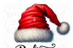Believe Christmas PNG Hat, Sublimation Graphic Product Image 3