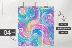 Pastel Glitter Digital Papers - 04 Variations Product Image 2