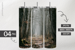 Forest Digital Papers - 04 Variations Product Image 2