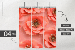 Poppies Digital Papers - 04 Variations Product Image 2