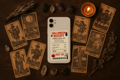 Spooky Halloween Receipt PNG|Funny Printable &amp; Sublimation Product Image 4
