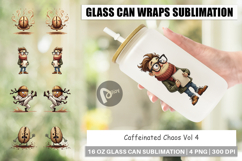 Sarcastic Coffee Bean Glass Can Product Image 1