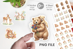 Magical Forest Motherhood Sticker Product Image 1