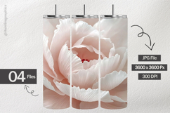 Pink Peony Digital Papers - 04 Variation Product Image 2