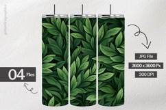 Leaves Petals Digital Papers - 04 Variation Product Image 2