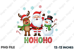 Funny Christmas Png Santa Png Reindeer Product Image 1
