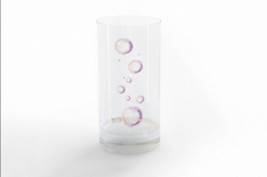 Summer Ocean Pink Air Bubbles Circle Watercolor PNG Product Image 5