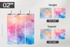 Watercolor Bright Soft Tumbler Wrap| Tumbler Sublimation Product Image 1