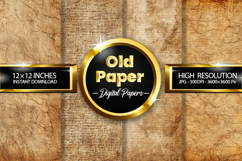 Old Paper Digital Papers - 04 Variations Product Image 1