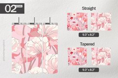 Spring Flowers Tumbler Wrap| Tumbler Sublimation Wrap Product Image 1