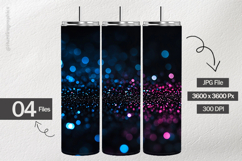 Neon Dots Digital Papers - 04 Variations Product Image 2