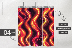 Neon Laser Digital Papers - 04 Variation Product Image 2