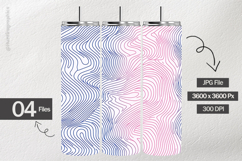 Line Texture Digital Papers - 04 Variations Product Image 2