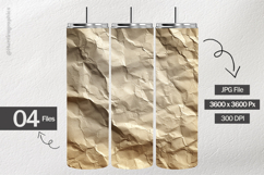 crumpled Paper Digital Papers - 04 Variations Product Image 2