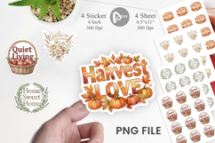 Vintage Garden Quote Sticker Product Image 1