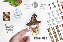 Lazy Witch Sarcastic Quote Sticker Product Image 1