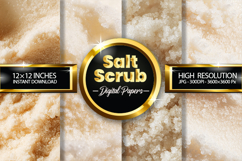 Salt Scrub Digital Papers - 04 Variations Product Image 1