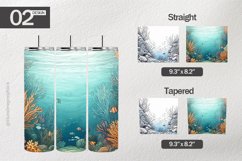Under Sea Tumbler Wrap| Tumbler Sublimation Wrap Product Image 1