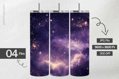 Midnight Purple Digital Papers - 04 variations Product Image 2