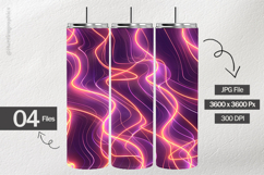 Neon Laser Digital Papers - 04 Variation Product Image 2