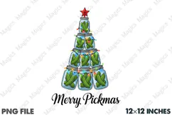 Merry Pickmas PNG Funny Christmas PNG Product Image 1
