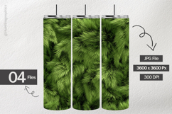 Green Fur Digital Papers - 04 Variation Product Image 2