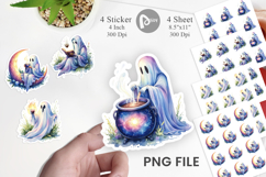 Midnight Espresso Magic Art Sticker Product Image 1