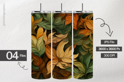 Garden Foliage Digital Papers - 04 Variations Product Image 2
