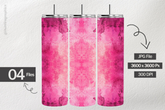 Pink Tie Dye Digital Papers - 04 Variations Product Image 2