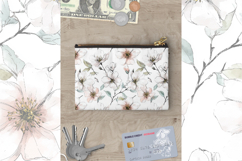 Soft Magnolia Blossom Seamless Pattern Product Image 4