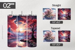 Spring Wallpaper Tumbler Wrap| Tumbler Sublimation Wrap Product Image 1