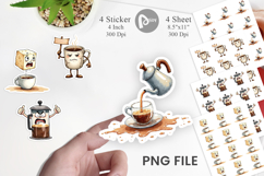 Sentient Sarcastic Mugs Sticker Product Image 1