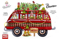 Christmas Gnomes, Christmas trees on the bus, Gnomes Product Image 1
