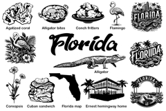 Florida state clipart svg vector Product Image 2