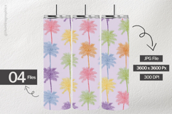 Palm Tree Digital Papers - 04 Variations Product Image 2