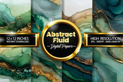 Abstract Fluid Digital Papers - 04 Variation Product Image 1