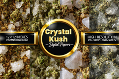 Crystal Kush Digital Papers - 04 Variations Product Image 1