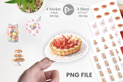 Floral Mother Day Tea Sticker Product Image 1