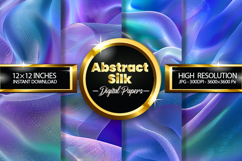 Abstract Silk Digital Papers - 04 Variation Product Image 1